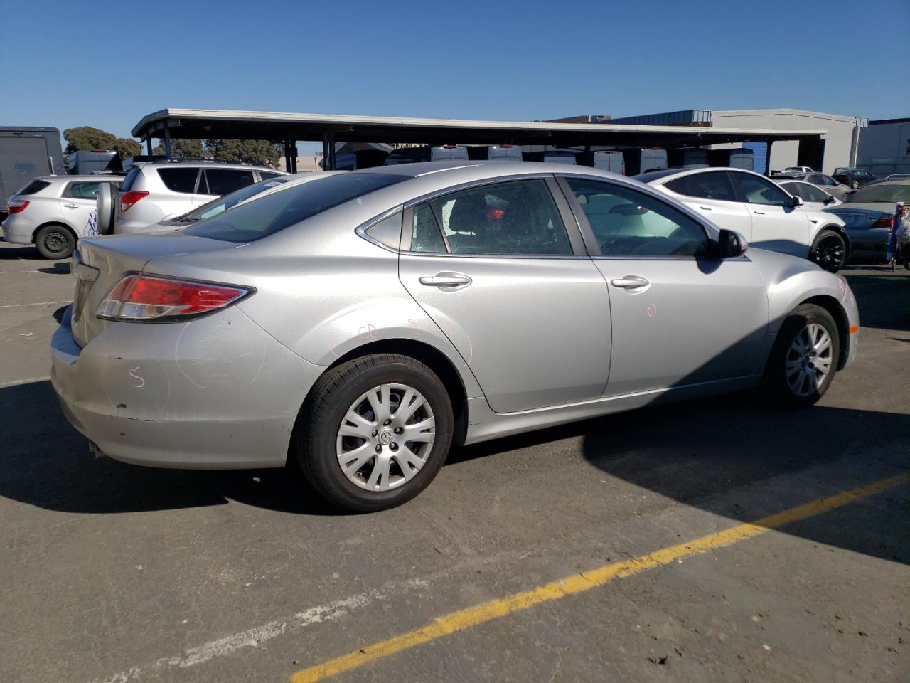 2009 Mazda 6 VIN 1YVHP81A595M42920 Copart auction photo, side damage thumbnail 3