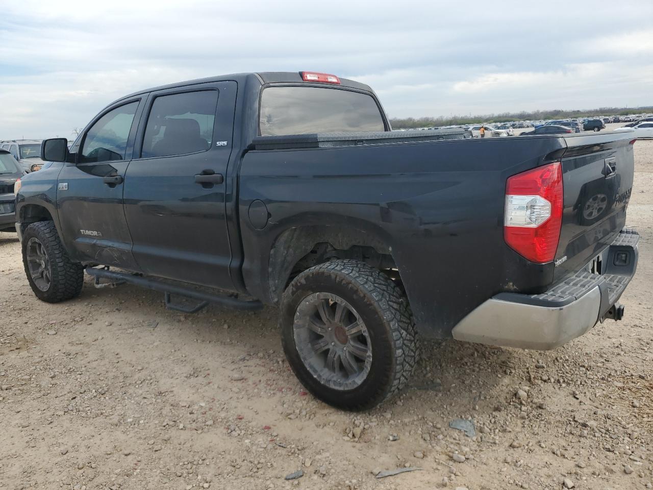 2014 Toyota Tundra VIN 5TFEY5F17EX149886 Copart auction photo, side / front end damage thumbnail 2