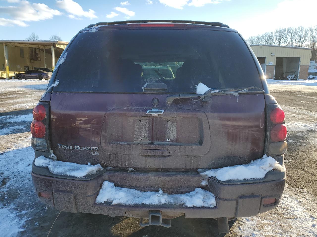 2007 Chevrolet TrailBlazer VIN 1GNDT13S972291597 Copart auction photo, front end / top/roof damage thumbnail 6