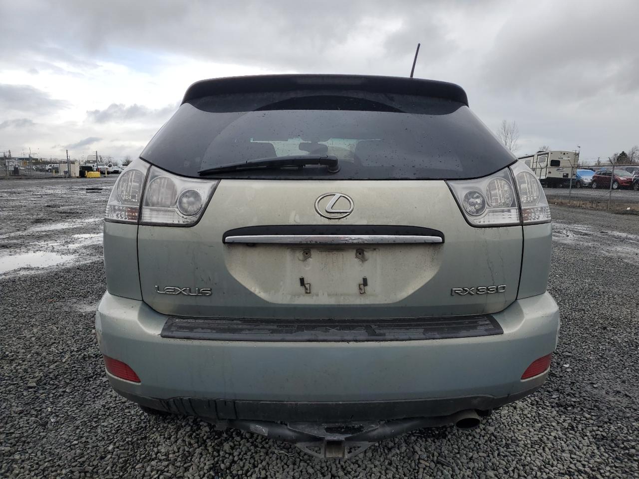 2006 Lexus RX VIN 2T2HA31UX6C088522 Copart auction photo, front end / rear end damage thumbnail 6