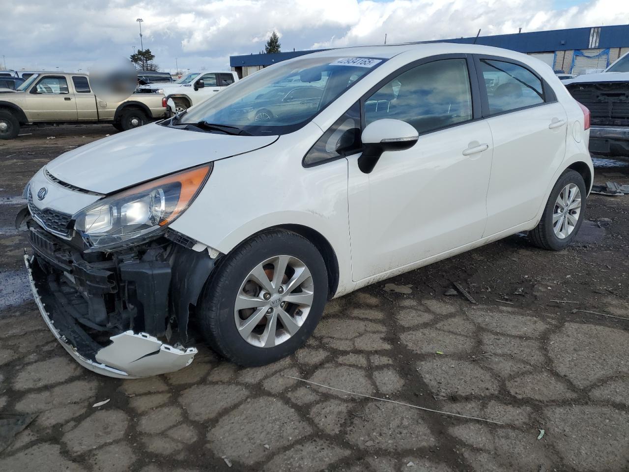 2012 KIA Rio VIN KNADN5A34C6067787