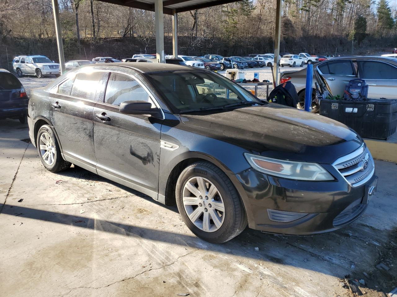 2010 Ford Taurus VIN 1FAHP2DW3AG154502 Copart auction photo, rear end damage thumbnail 4