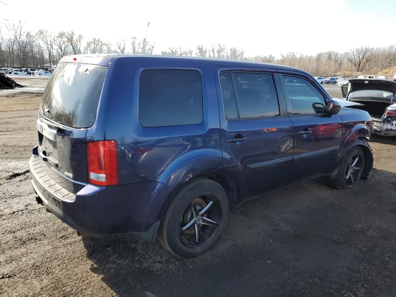 2014 Honda Pilot VIN 5FNYF4H22EB015039 Copart auction photo, front end damage thumbnail 3