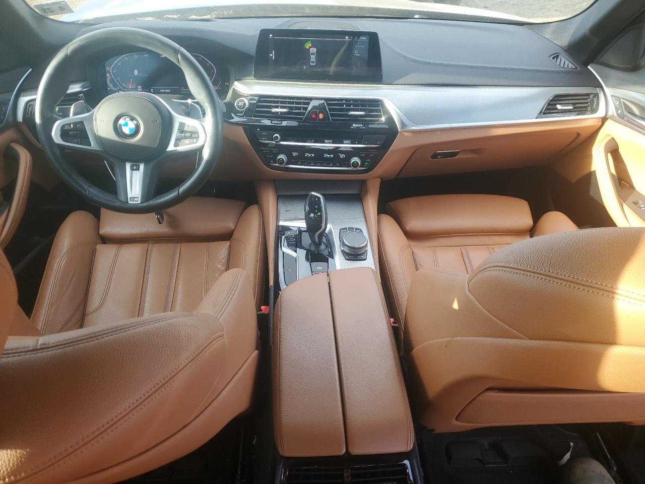 2020 BMW 5er VIN WBAJS3C00LCD90757 Copart auction photo, front end damage thumbnail 8