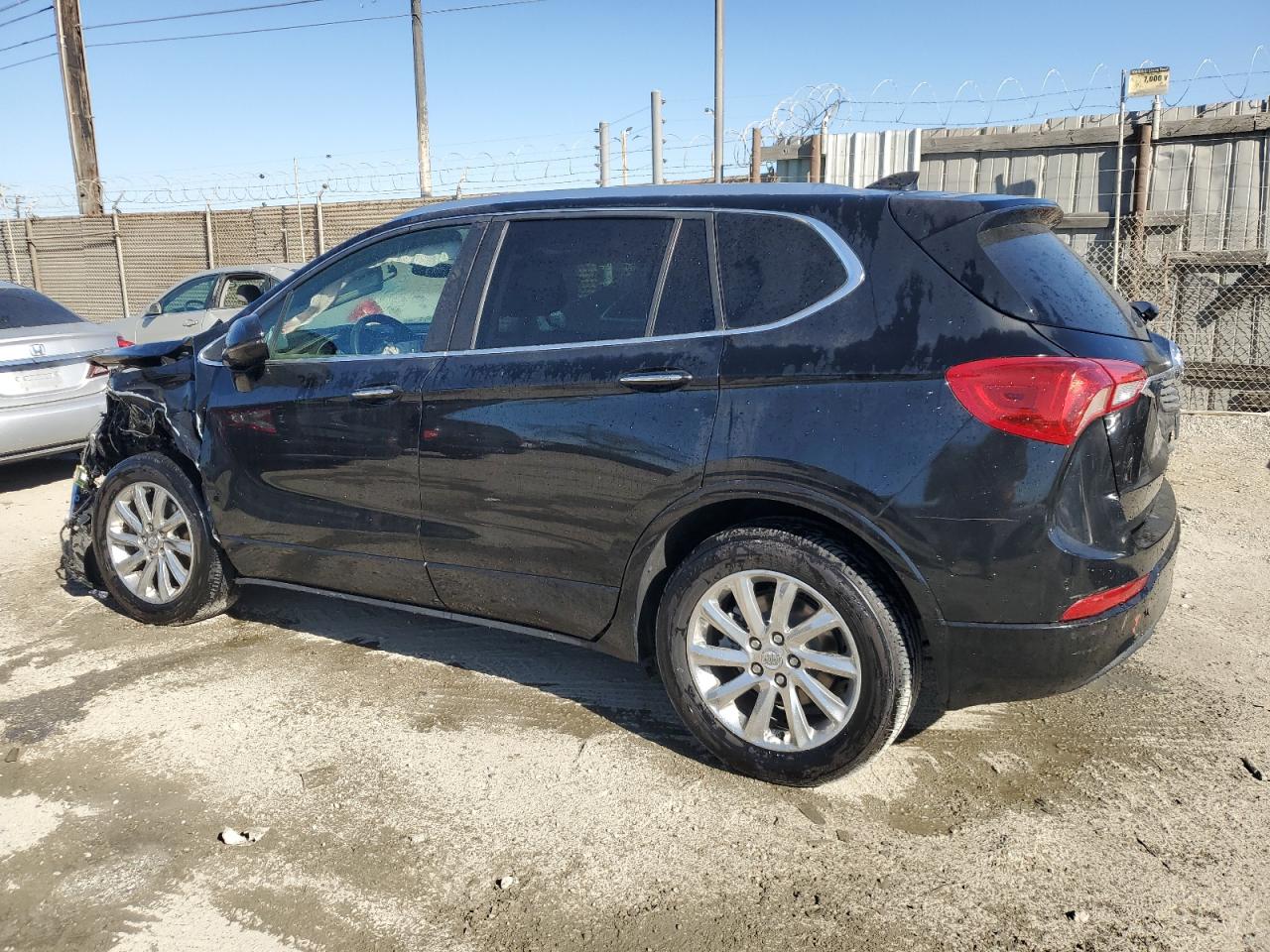 2020 Buick Envision VIN LRBFXCSA8LD071343 Copart auction photo, front end / side damage thumbnail 2