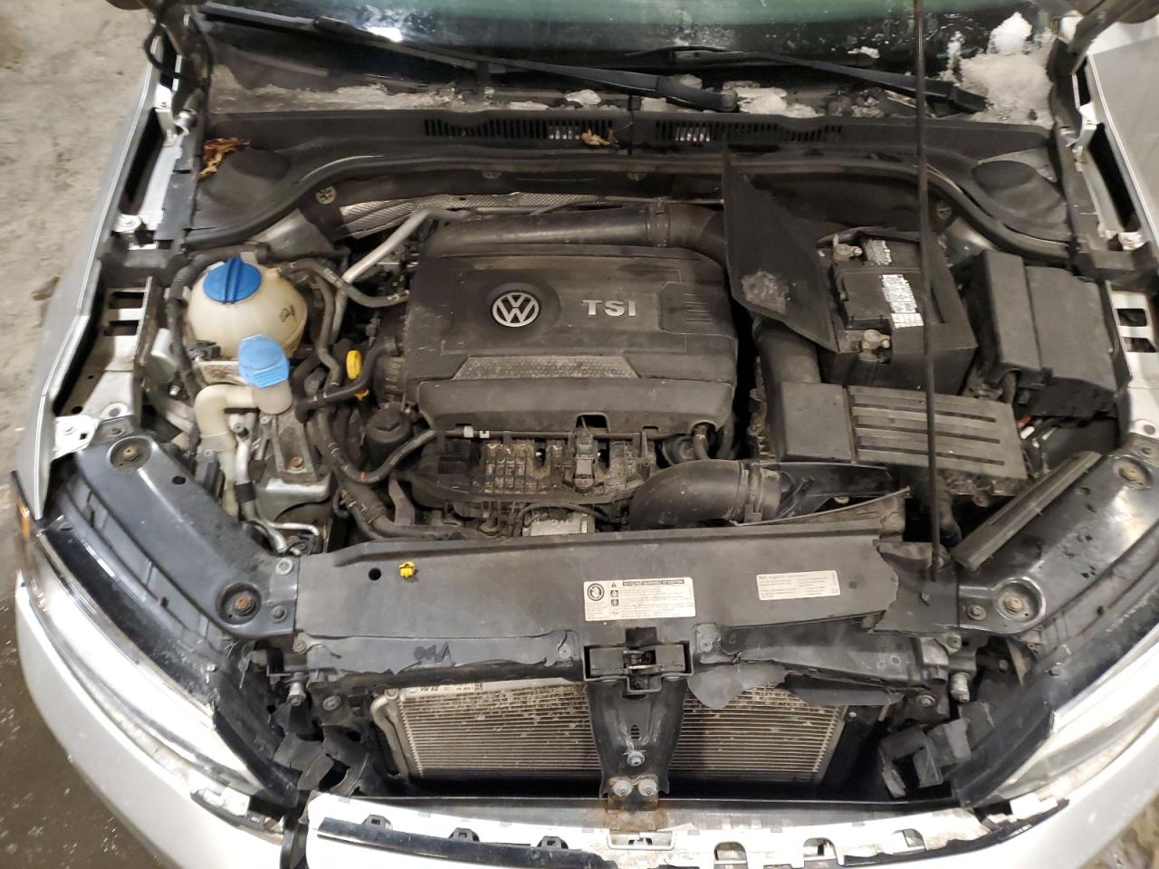 2015 Volkswagen Jetta VIN 3VWD17AJ5FM336521 Copart auction photo, front end damage thumbnail 11