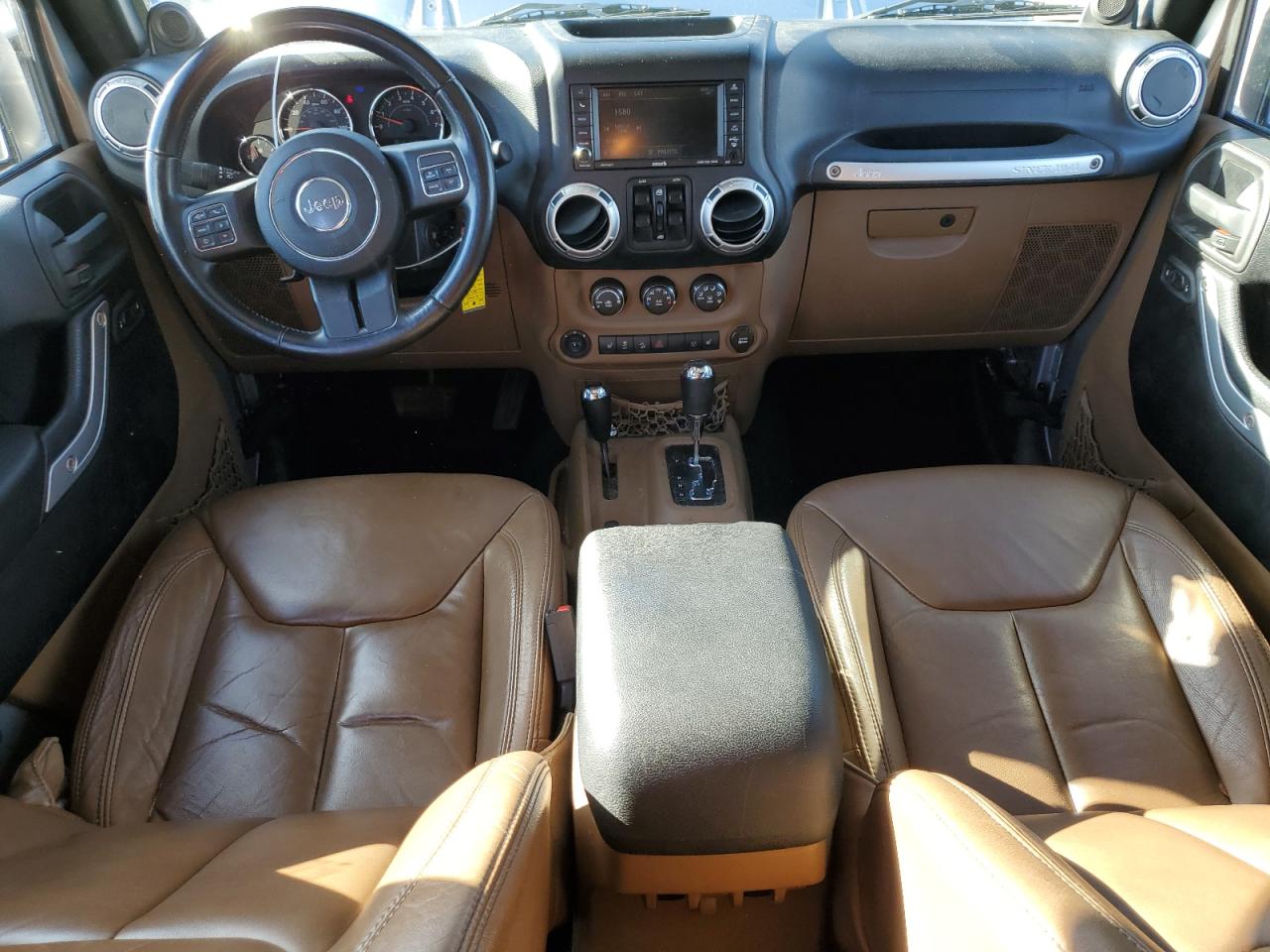 2013 Jeep Wrangler VIN 1C4HJWEG6DL597507 Copart auction photo, front end / side damage thumbnail 8
