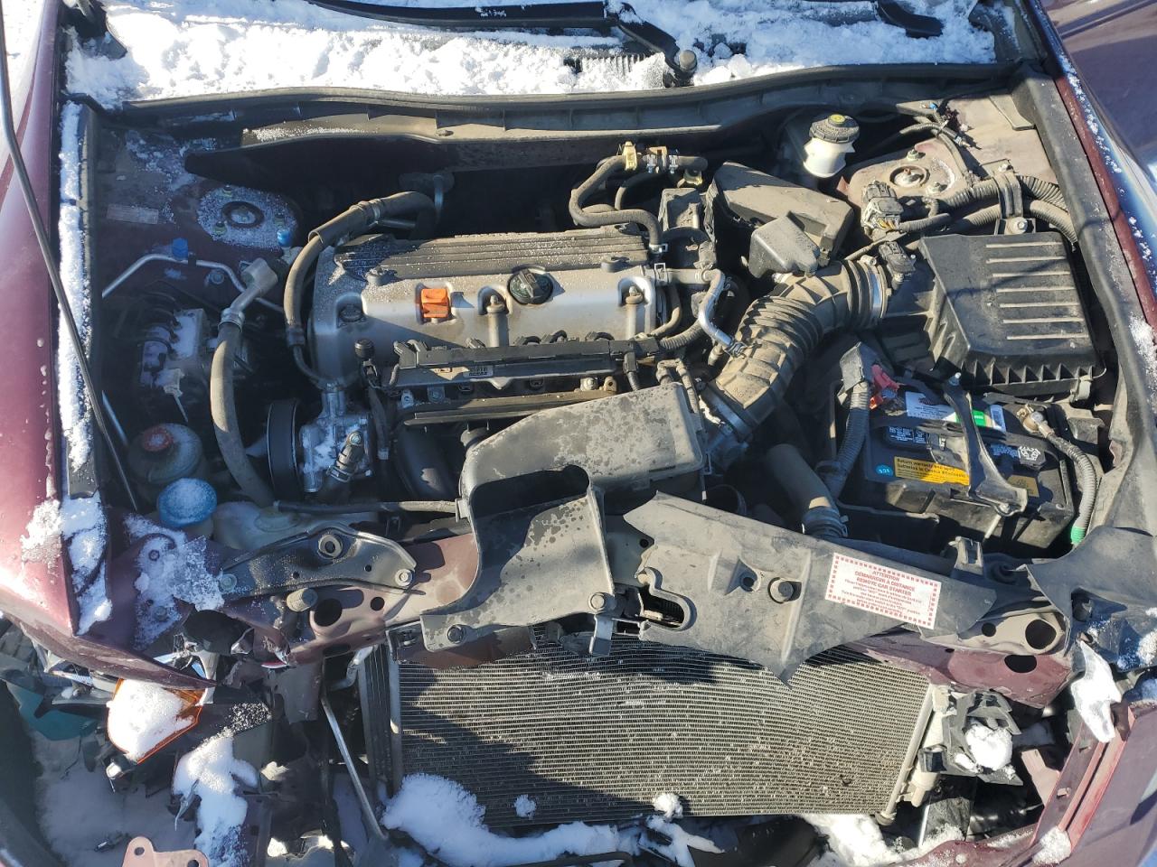 2008 Honda Accord VIN 1HGCP26328A080320 Copart auction photo, all over / hail damage thumbnail 11