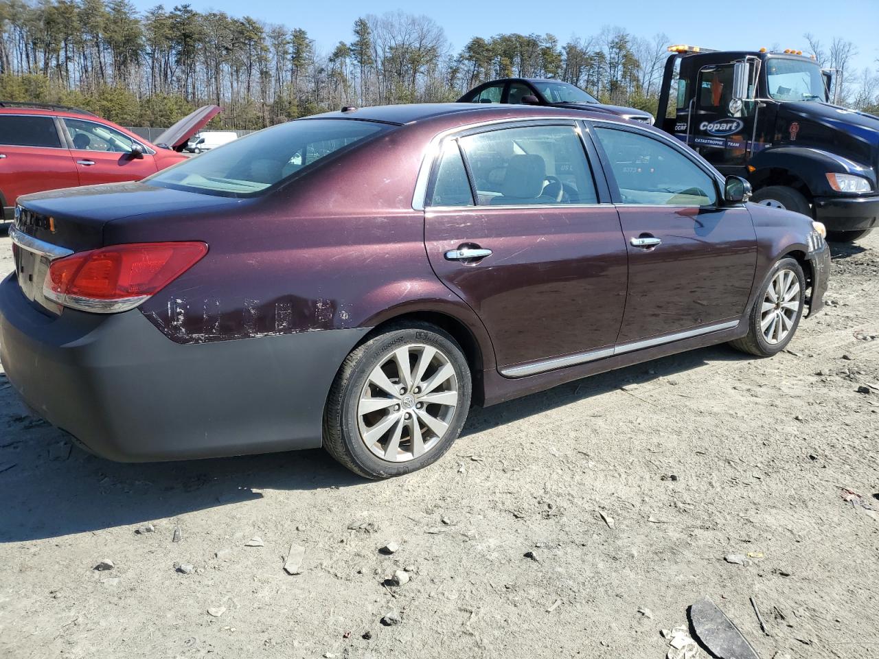 2012 Toyota Avalon VIN 4T1BK3DB1CU472572 Copart auction photo, front end / minor dent/scratches damage thumbnail 3