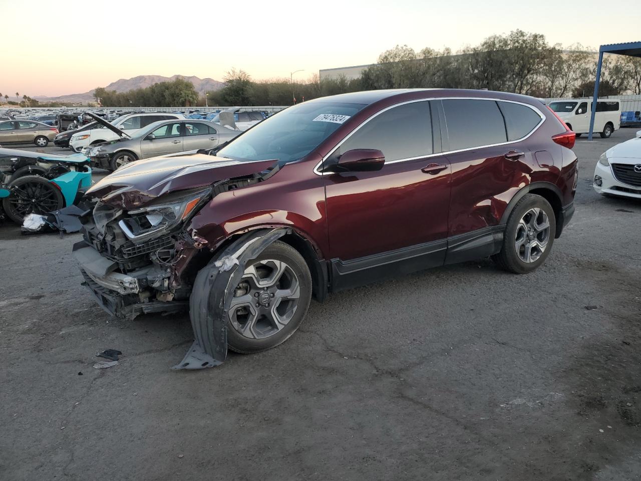 2019 Honda CR-V VIN 7FARW1H59KE024835