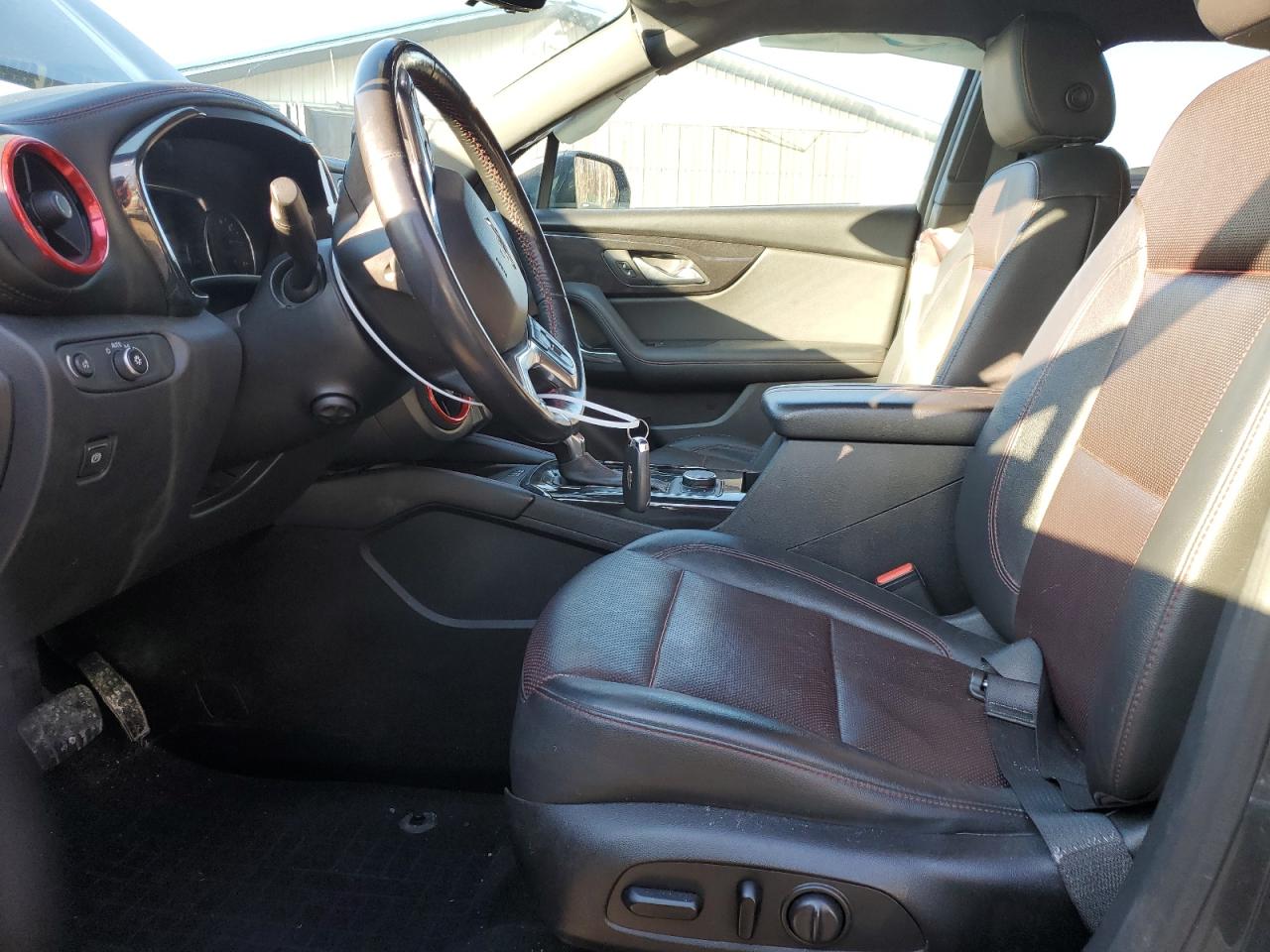 2019 Chevrolet Blazer VIN 3GNKBJRS2KS641974 Copart auction photo, front end damage thumbnail 7