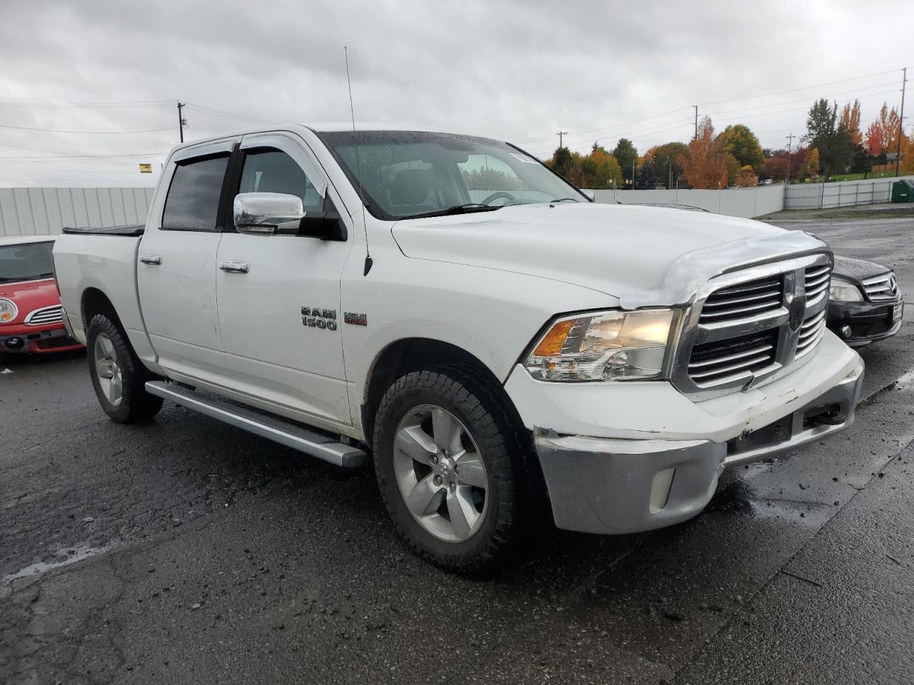 2013 RAM 1500 VIN 1C6RR7LT9DS570611 Copart auction photo, front end damage thumbnail 4