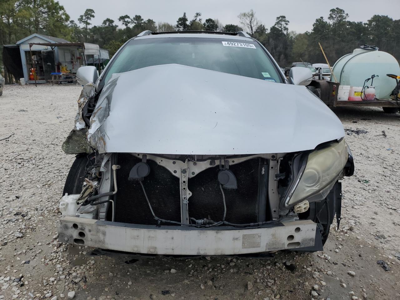 2012 Lexus RX VIN JTJZK1BA7C2412936 Copart auction photo, front end / minor dent/scratches damage thumbnail 5