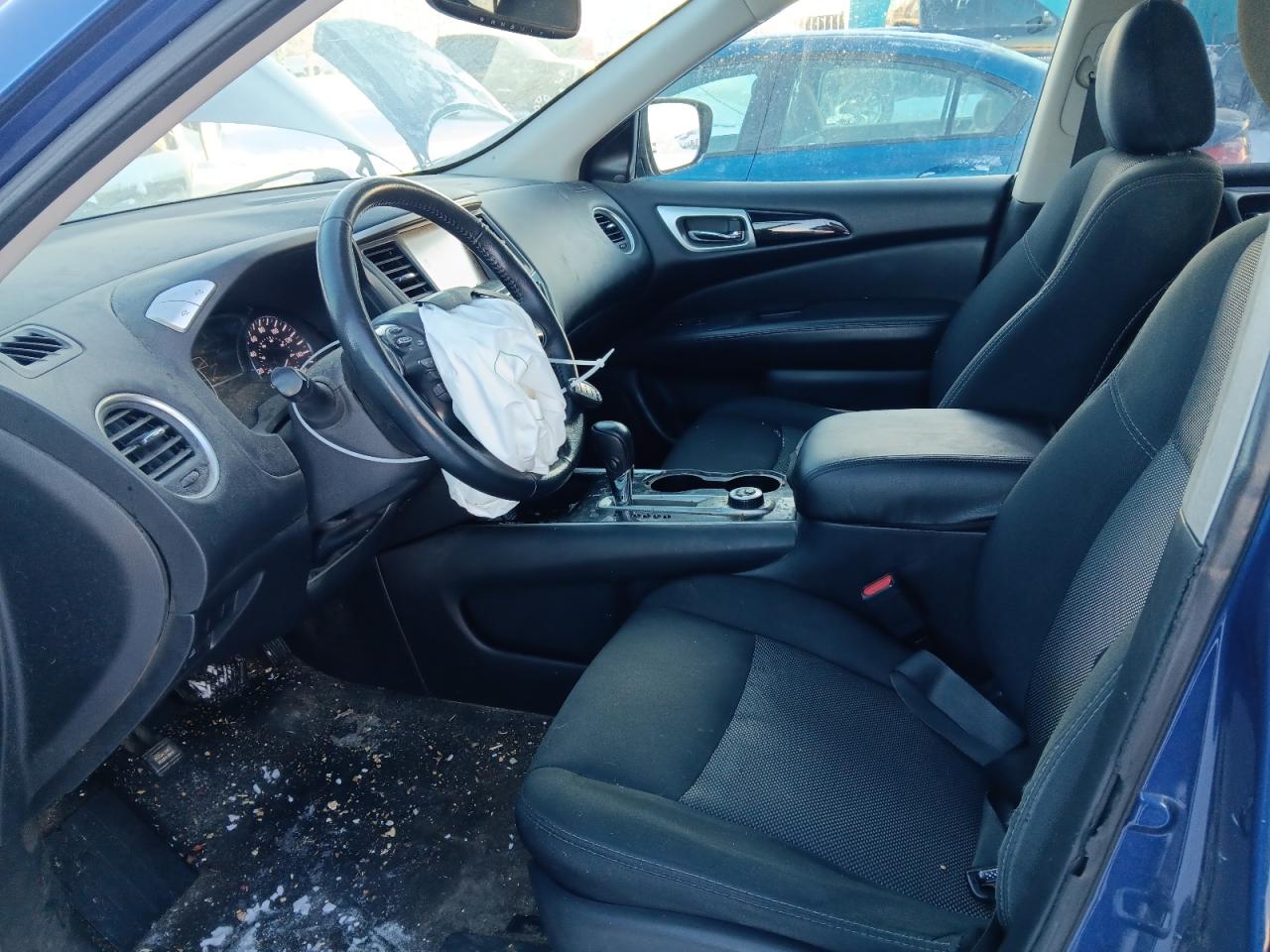 2019 Nissan Pathfinder VIN 5N1DR2MM8KC615490 Copart auction photo, front end damage thumbnail 7