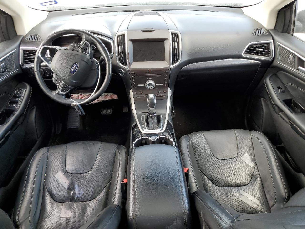 2018 Ford Edge VIN 2FMPK4K91JBB20588 Copart auction photo, front end / side damage thumbnail 8