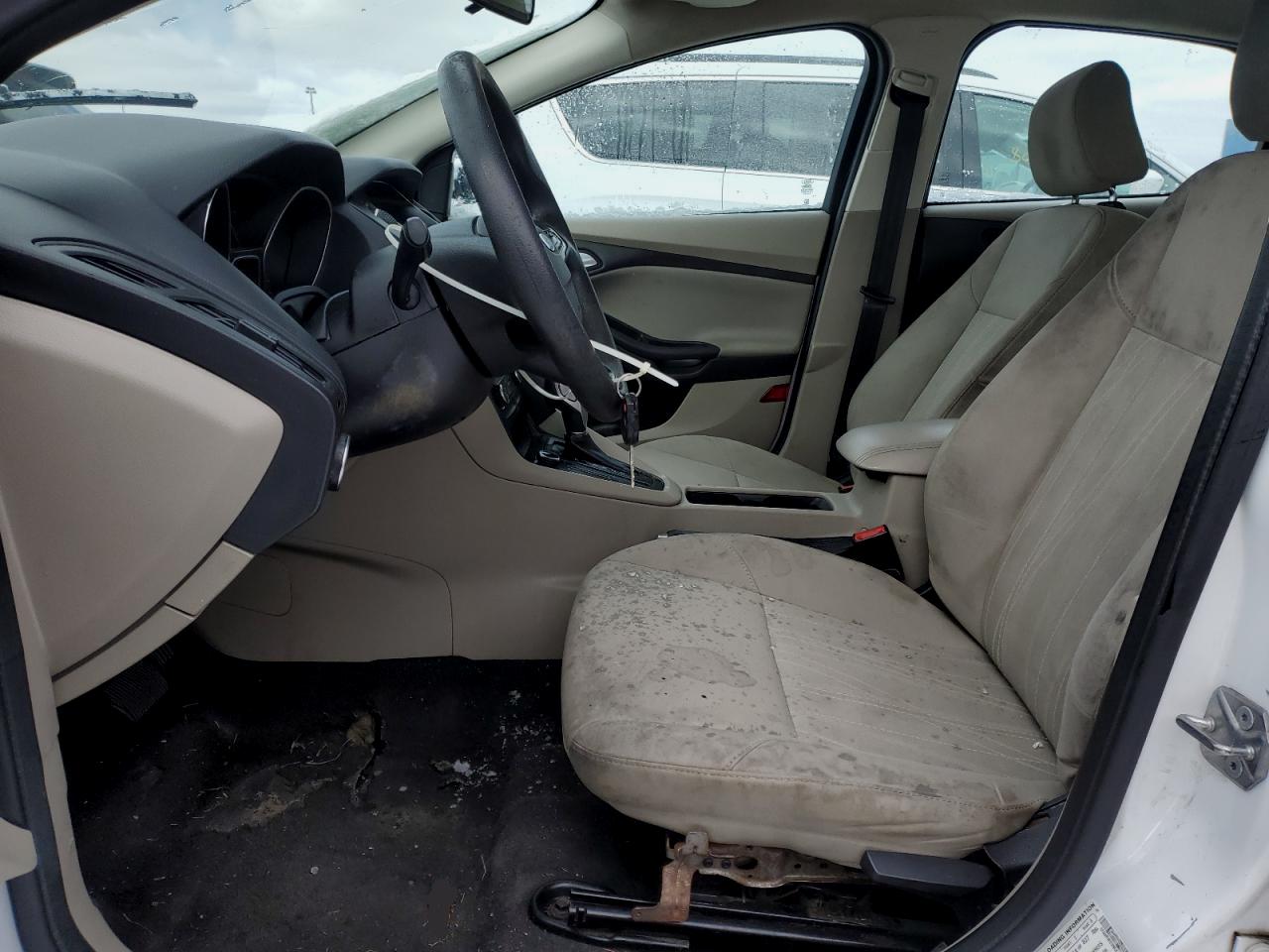 2017 Ford Focus VIN 1FADP3F22HL244109 Copart auction photo, front end damage thumbnail 7