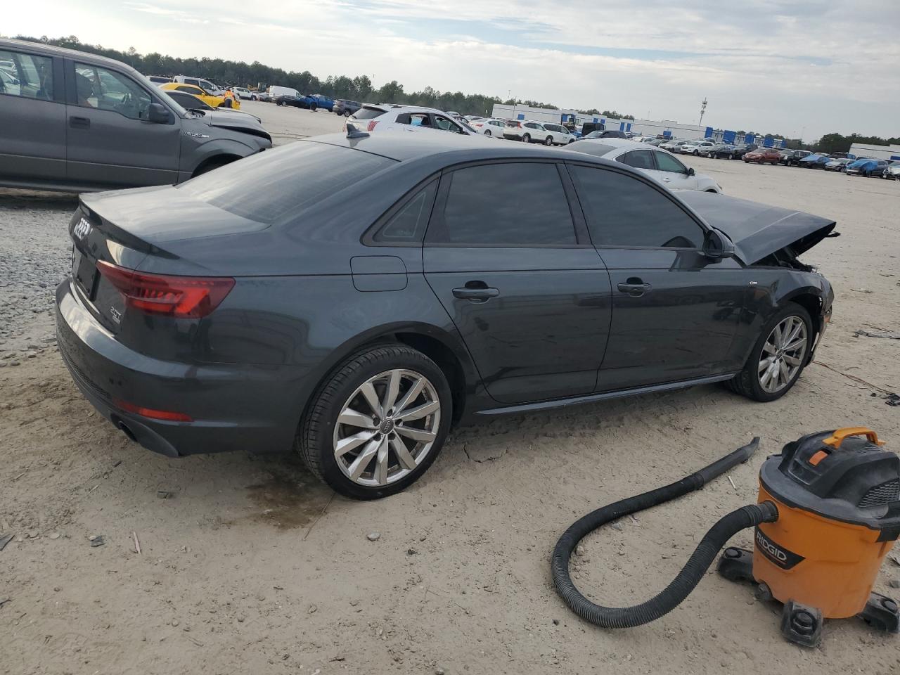 2018 Audi A4 VIN WAUKMAF45JA120902 Copart auction photo, front end damage thumbnail 3