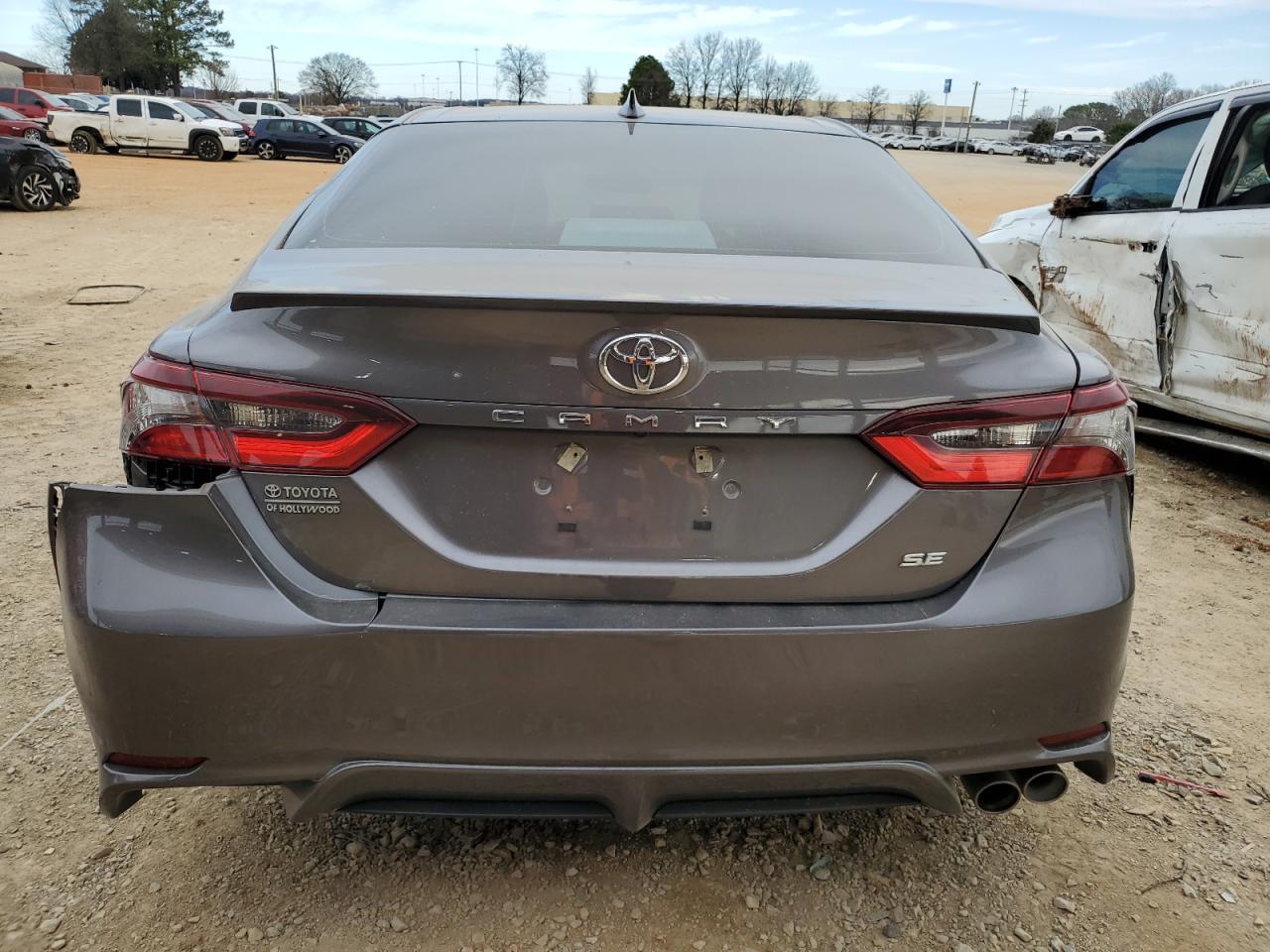 2023 Toyota Camry VIN 4T1G11AK5PU099558 Copart auction photo, rear end / side damage thumbnail 6