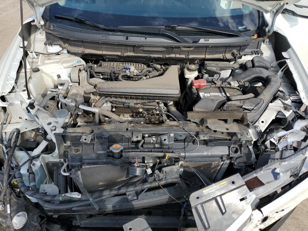2018 Nissan Rogue VIN 5N1AT2MV5JC838145 Copart auction photo, undercarriage / front end damage thumbnail 13