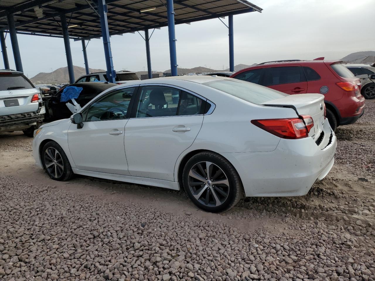 2015 Subaru Legacy VIN 4S3BNBL68F3062159 Copart auction photo, rear end damage thumbnail 2