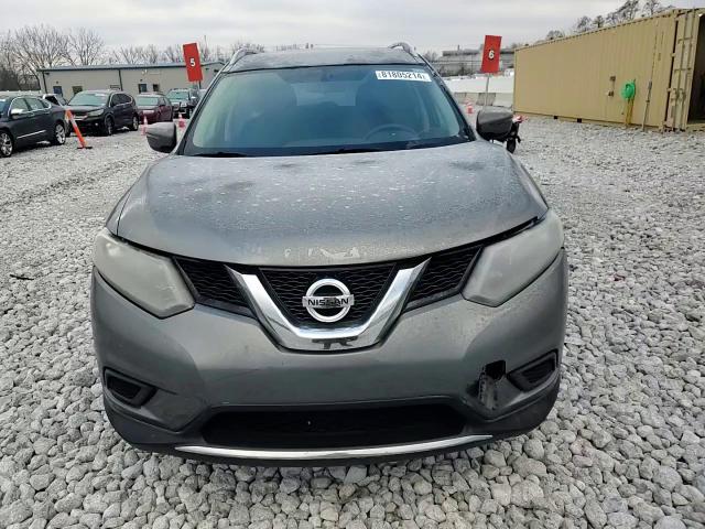 2016 Nissan Rogue VIN 5N1AT2MTXGC853764 Copart auction photo, front end / side damage thumbnail 11