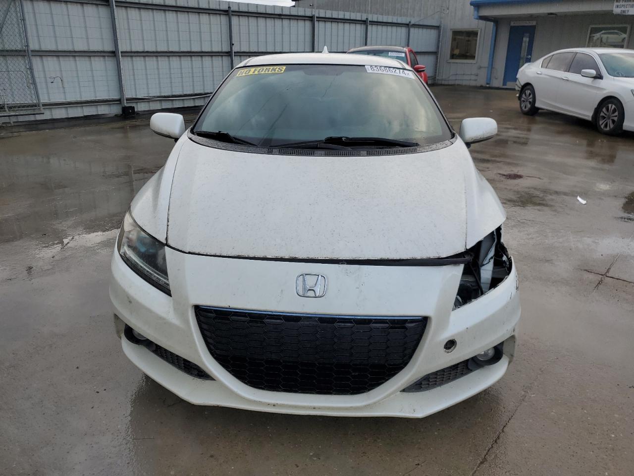 2015 Honda CR-Z VIN JHMZF1D68FS001676 Copart auction photo, side / front end damage thumbnail 5