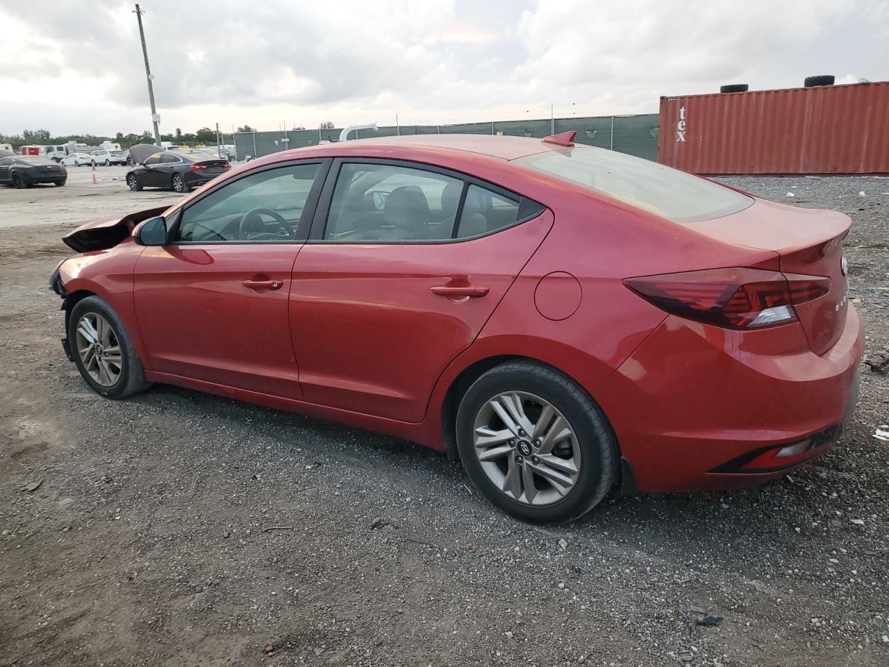 2020 Hyundai Elantra VIN 5NPD84LF9LH493928 Copart auction photo, front end damage thumbnail 2