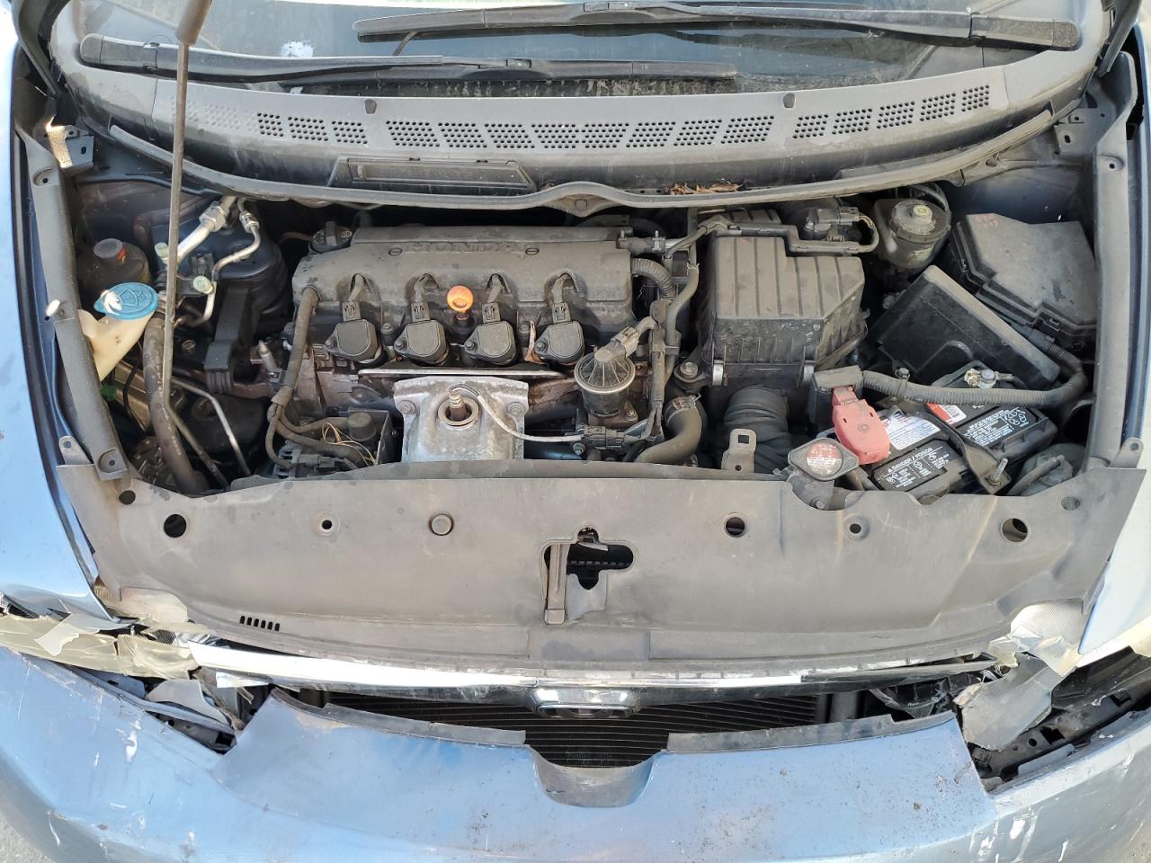 2008 Honda Civic VIN 2HGFA16568H517067 Copart auction photo, front end damage thumbnail 11