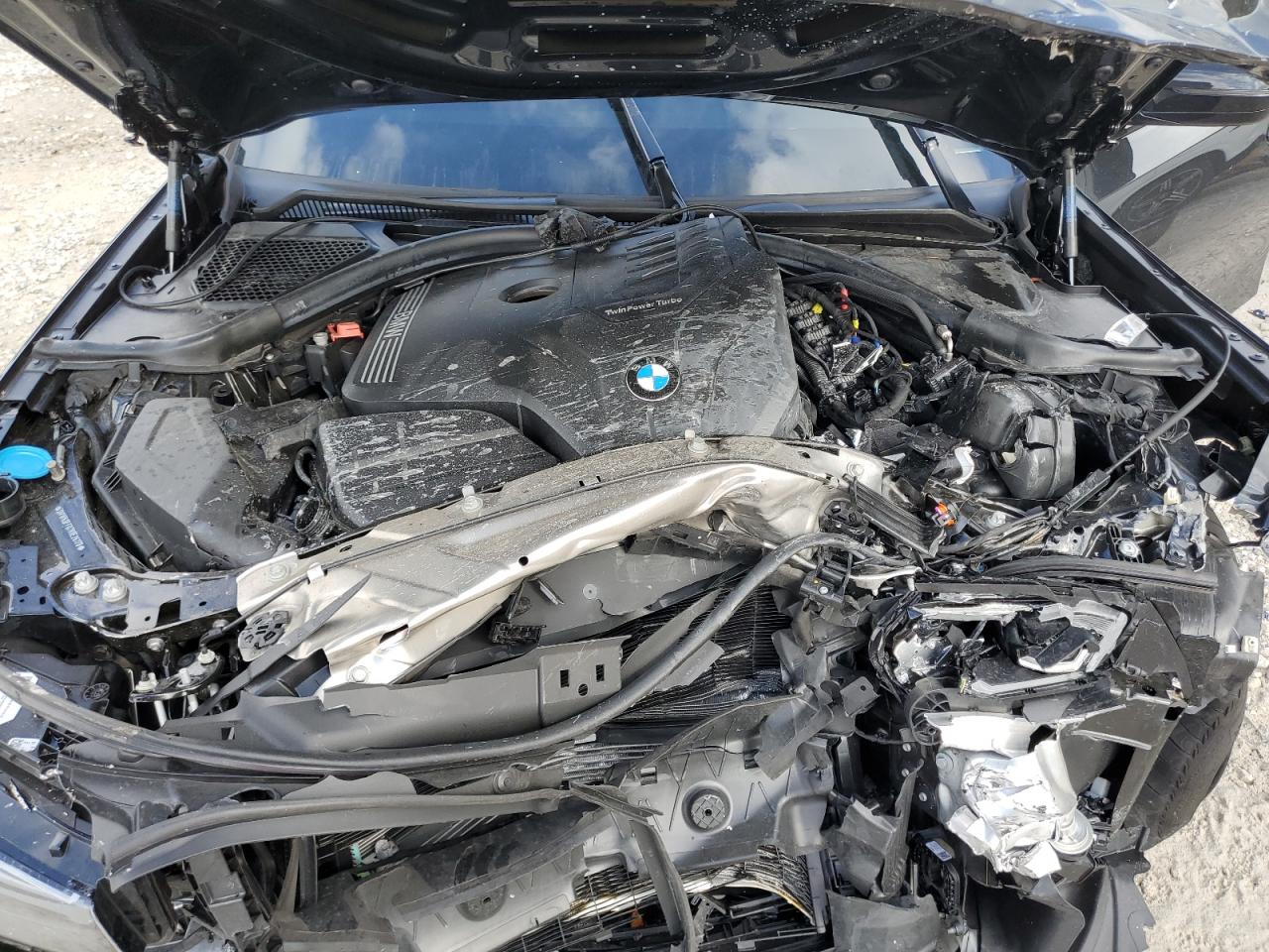 2024 BMW 3er VIN 3MW69FF07R8E26178 Copart auction photo, front end damage thumbnail 12