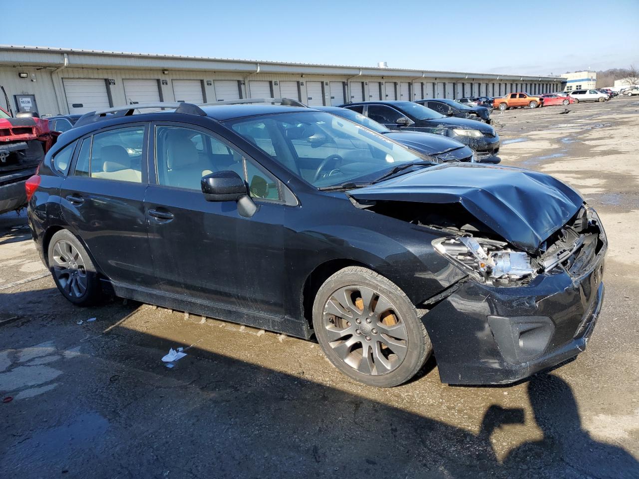 2013 Subaru Impreza VIN JF1GPAL66DH808611 Copart auction photo, front end damage thumbnail 4