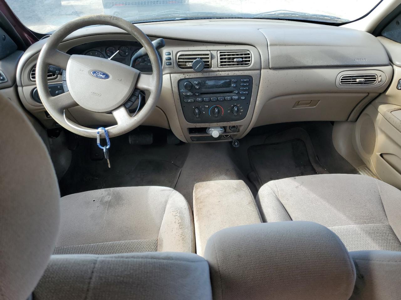 2006 Ford Taurus VIN 1FAFP53U56A258024 Copart auction photo, all over damage thumbnail 8