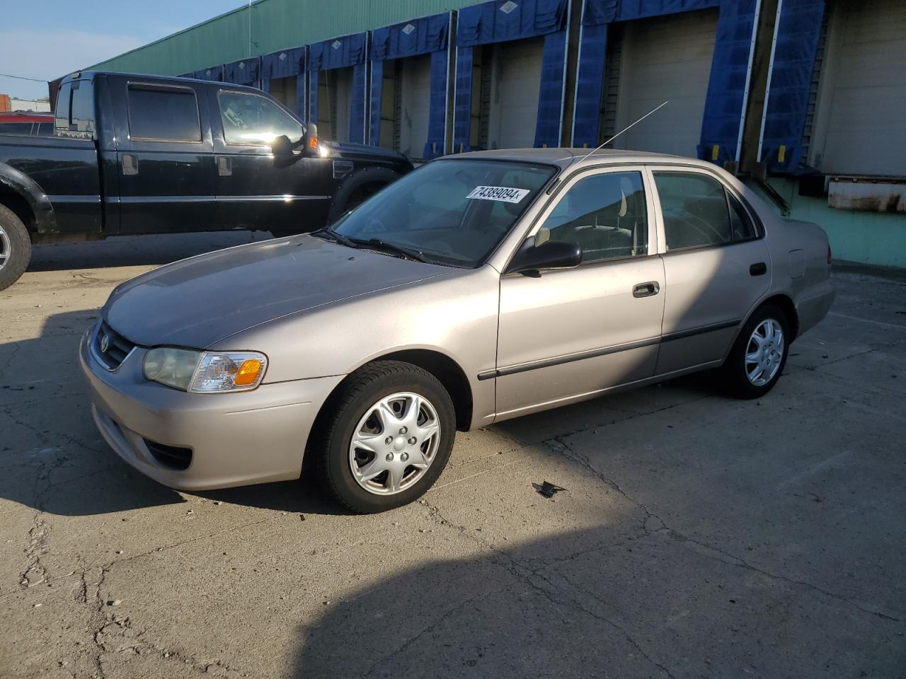 2002 Toyota Corolla VIN 2T1BR12E52C567469
