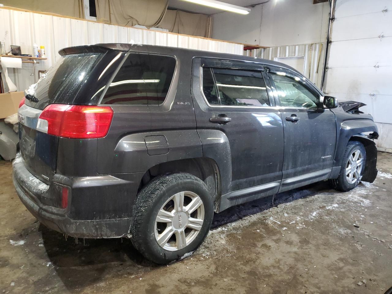 2016 GMC Terrain VIN 2GKFLSEK3G6129282 Copart auction photo, front end / minor dent/scratches damage thumbnail 3