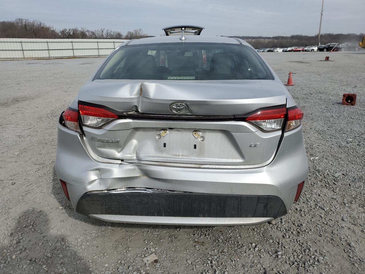 2022 Toyota Corolla VIN JTDEPMAE2N3010912 Copart auction photo, front end / rear end damage thumbnail 6