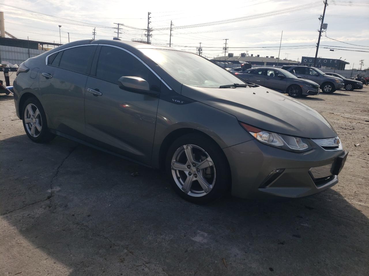 2017 Chevrolet Volt VIN 1G1RC6S54HU121587 Copart auction photo, front end damage thumbnail 4