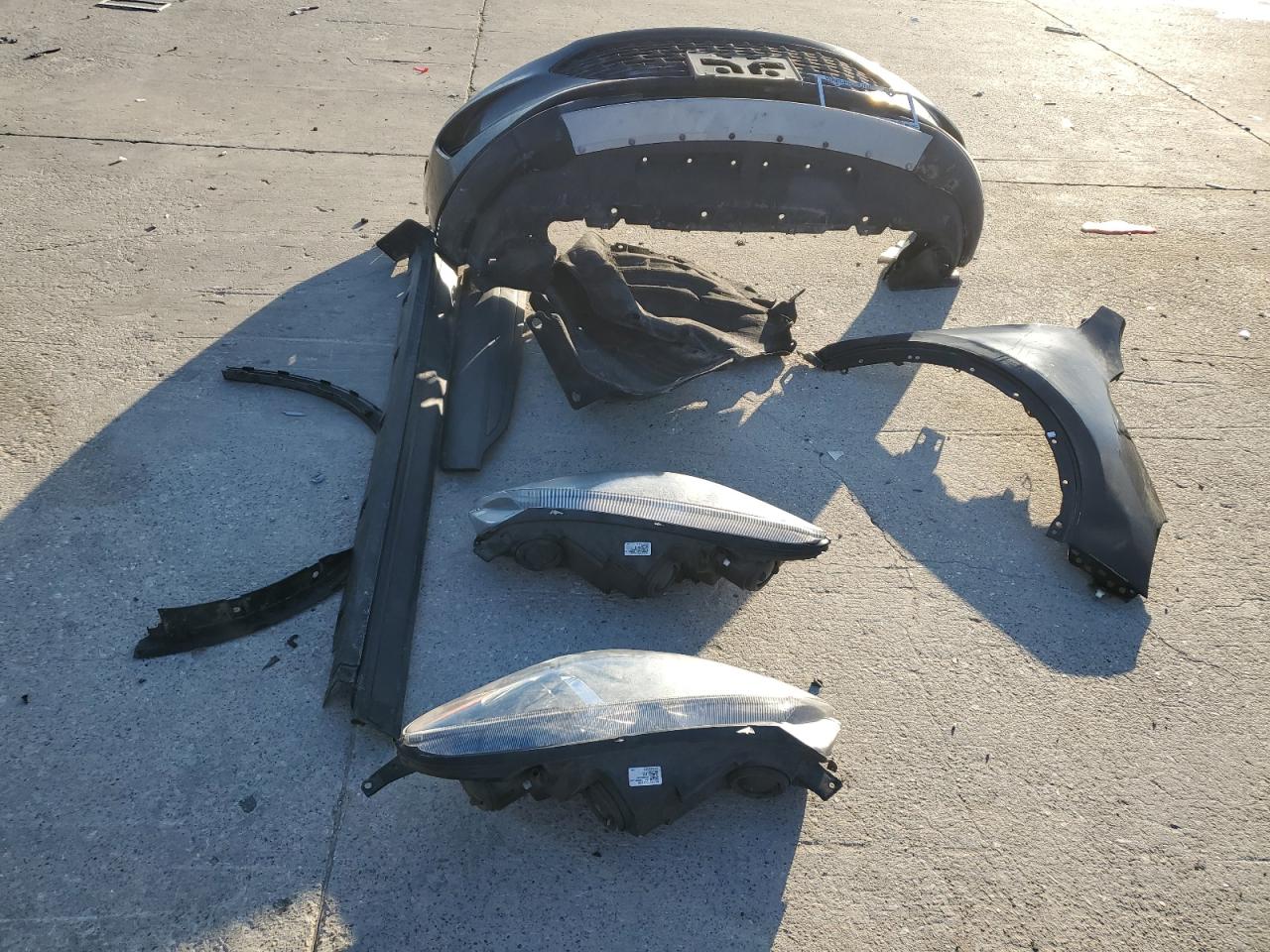 2020 Ford Escape VIN 1FMCU0F69LUB65681 Copart auction photo, front end damage thumbnail 14