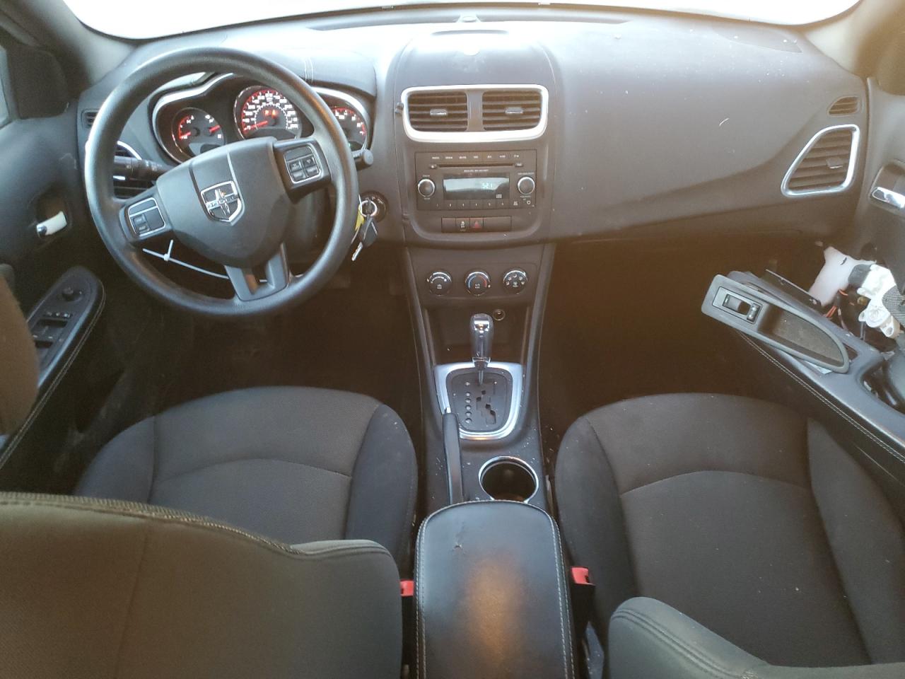 2013 Dodge Avenger VIN 1C3CDZAB2DN648720 Copart auction photo, side / front end damage thumbnail 8