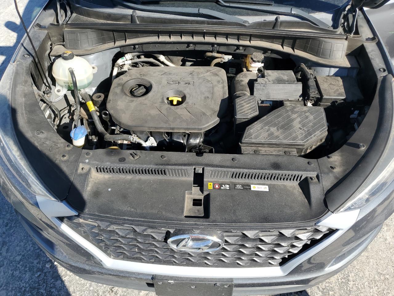 2019 Hyundai Tucson VIN KM8J23A41KU945578 Copart auction photo, side / rear end damage thumbnail 12