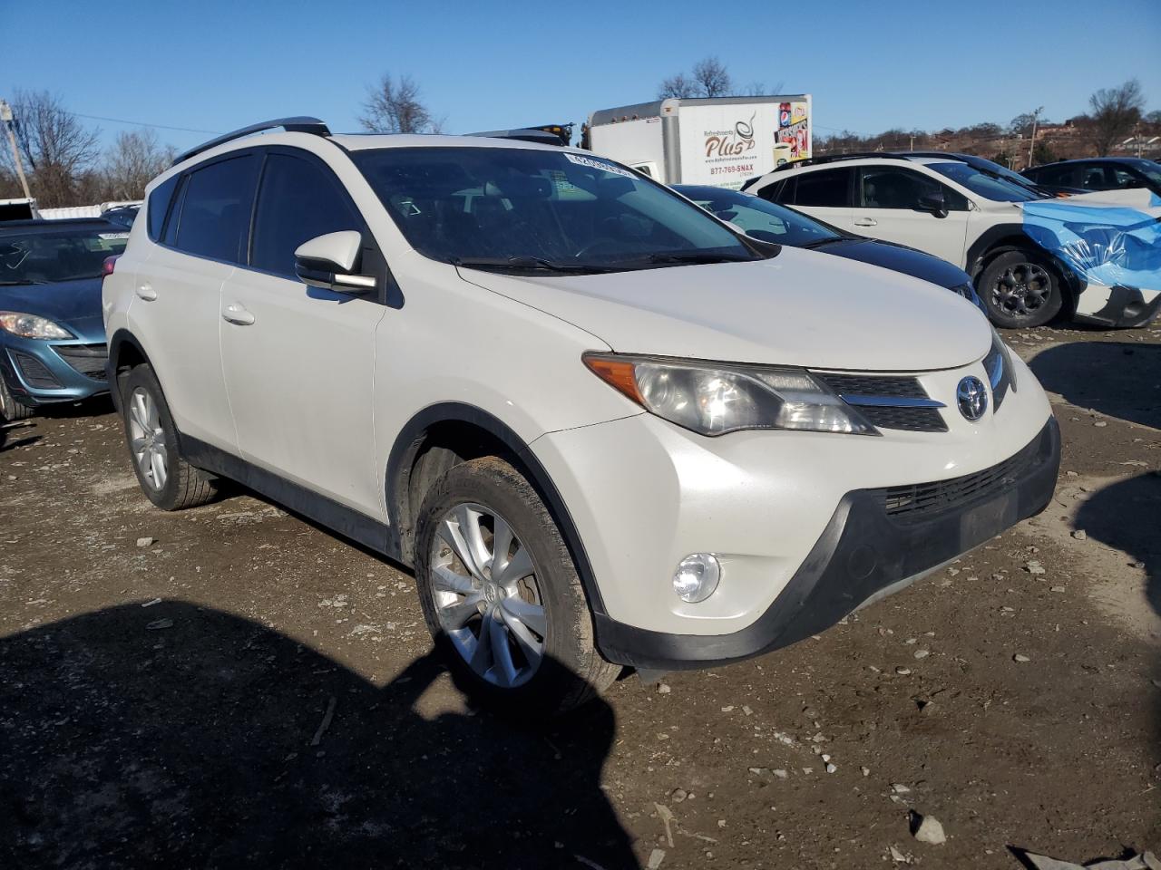 2014 Toyota RAV 4 VIN 2T3DFREV8EW210969 Copart auction photo, side / rear end damage thumbnail 4