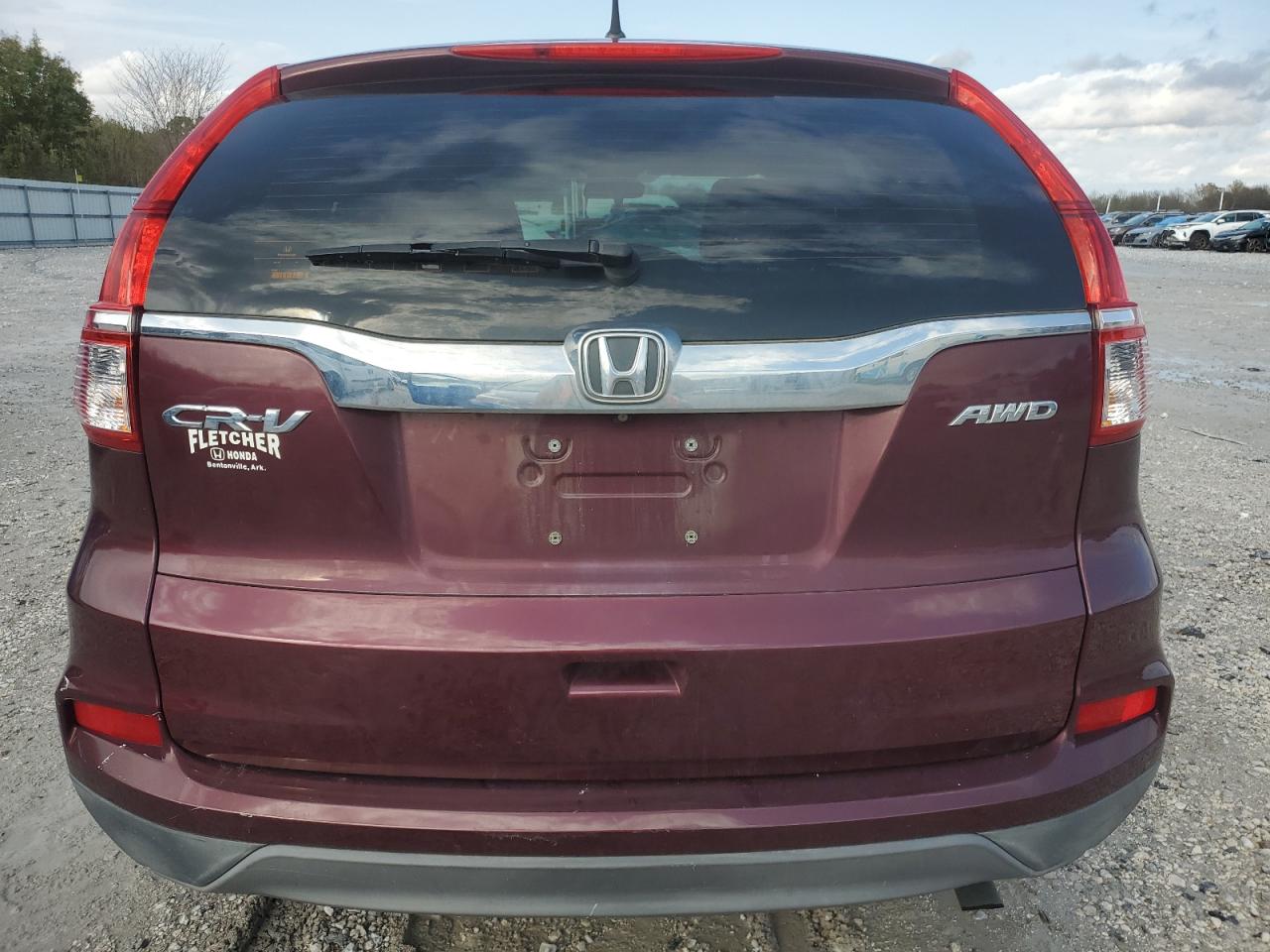 2015 Honda CR-V VIN 5J6RM4H39FL076108 Copart auction photo, front end damage thumbnail 6