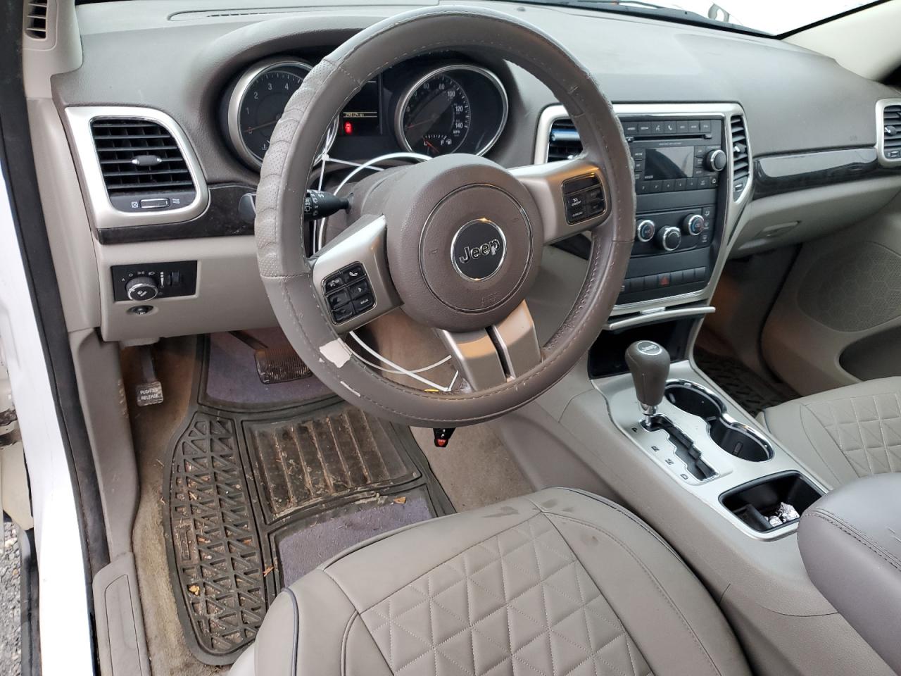 2013 Jeep Grand Cherokee VIN 1C4RJEAG9DC588188 Copart auction photo, side damage thumbnail 8
