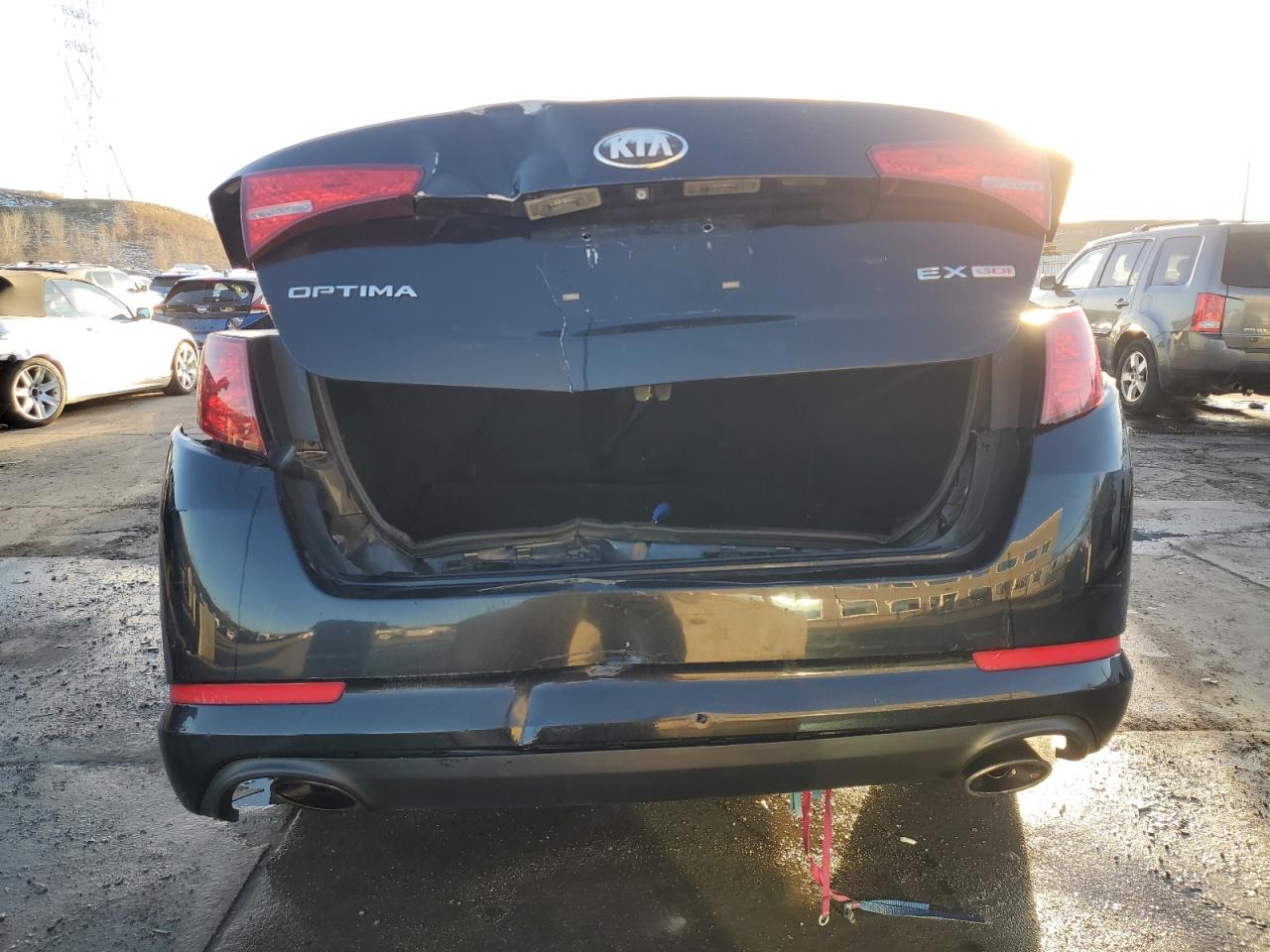 2013 KIA Optima VIN 5XXGN4A72DG178015 Copart auction photo, rear end / front end damage thumbnail 6