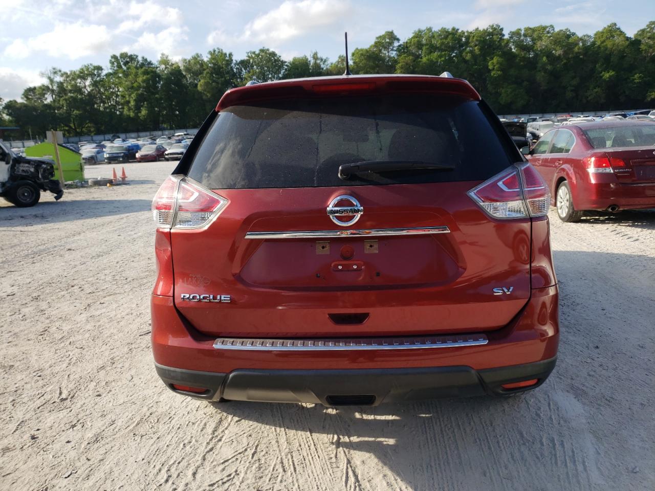 2016 Nissan Rogue VIN KNMAT2MT6GP632403 Copart auction photo, mechanical / rear end damage thumbnail 6
