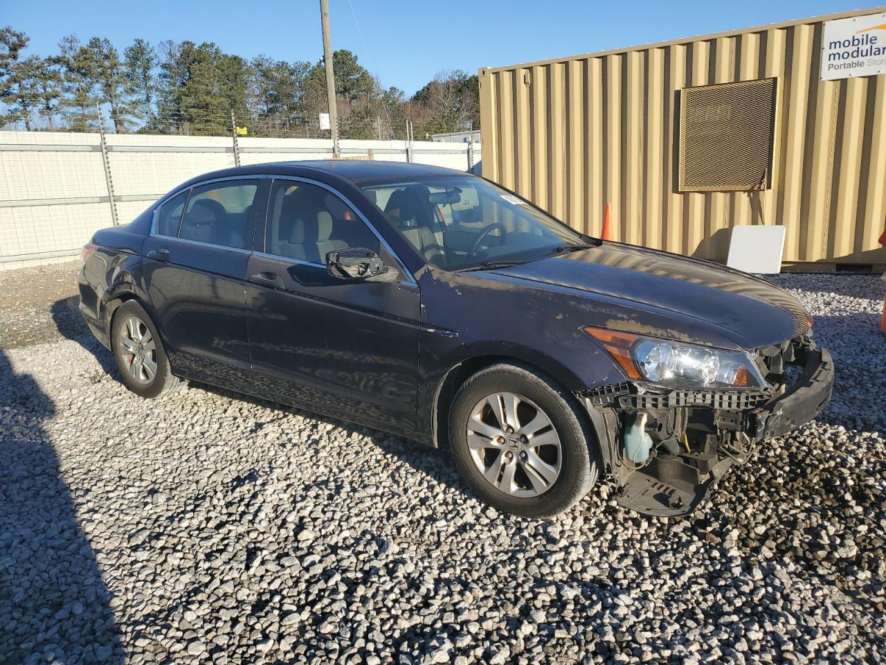 2008 Honda Accord VIN 1HGCP26498A092845 Copart auction photo, front end / rear end damage thumbnail 4
