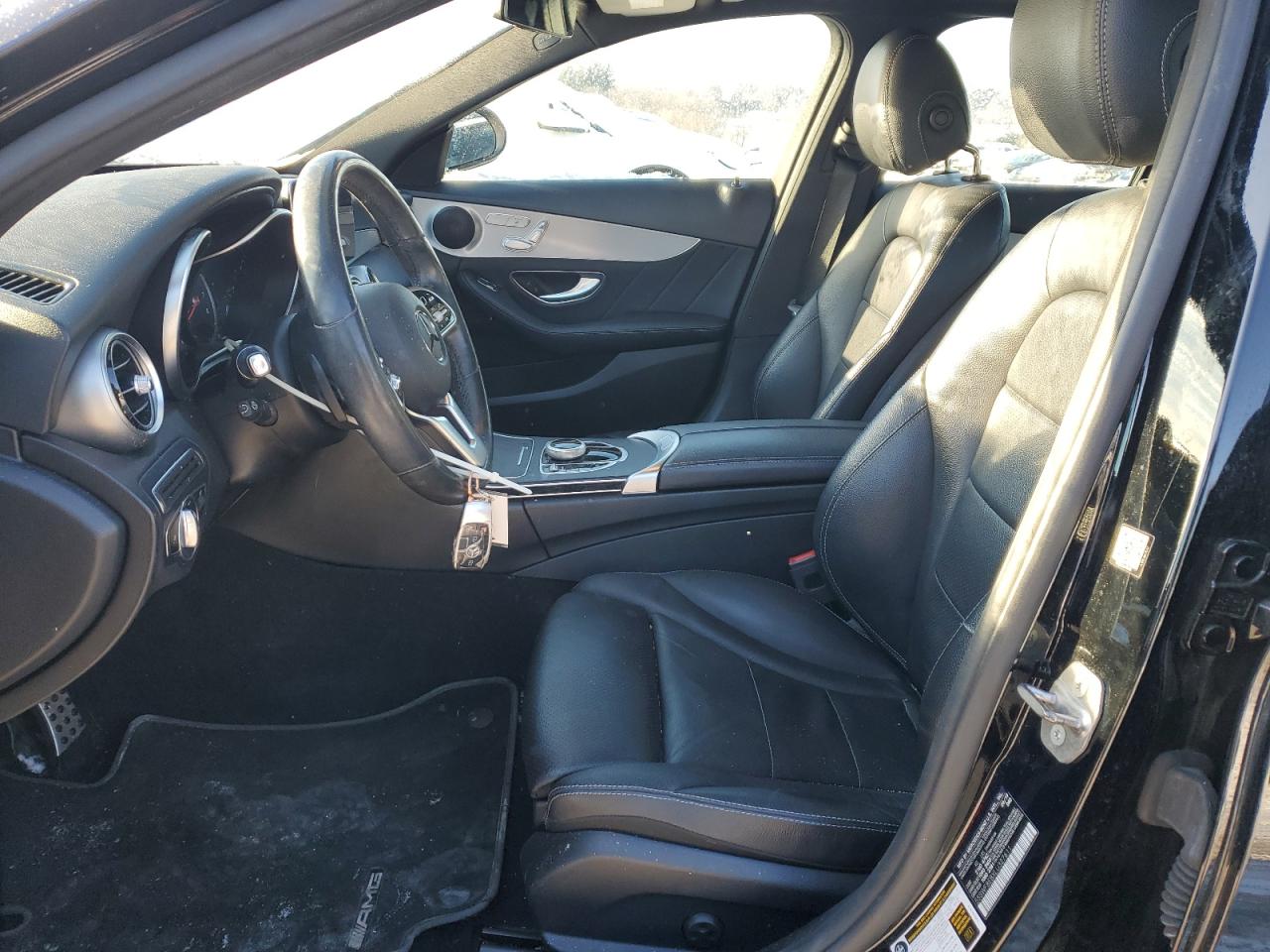2020 Mercedes-Benz C-klasse VIN 55SWF8EBXLU327611 Copart auction photo, front end / minor dent/scratches damage thumbnail 7