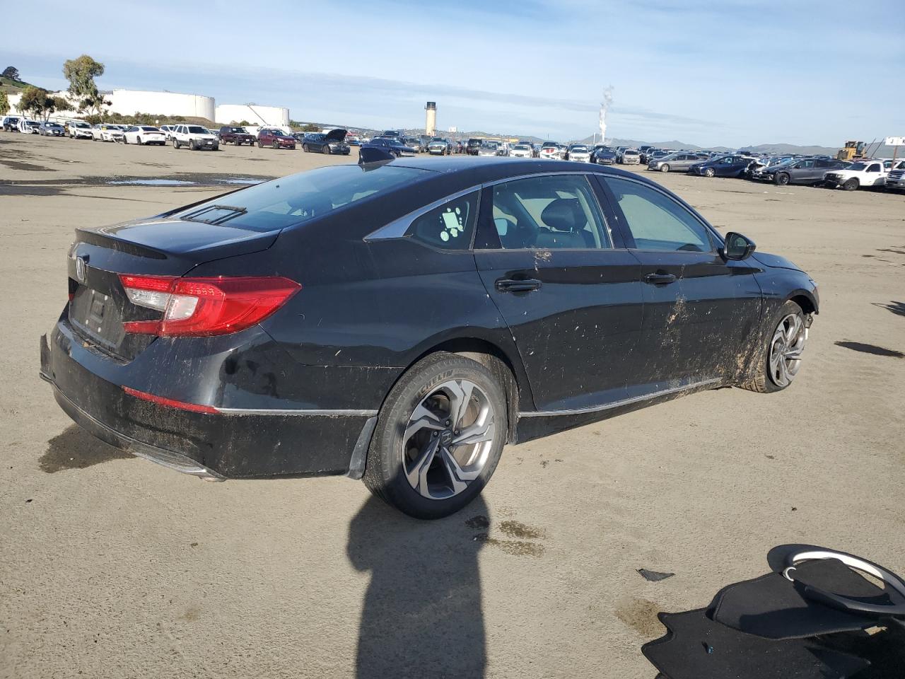 2020 Honda Accord VIN 1HGCV1F43LA066816 Copart auction photo, frame damage damage thumbnail 3