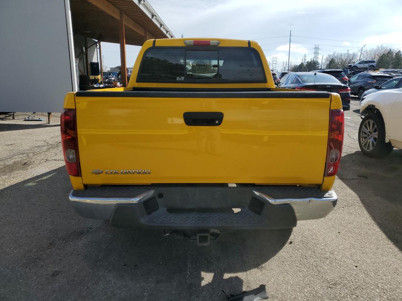 2006 Chevrolet Colorado VIN 1GCDT136968192768 Copart auction photo, side / hail damage thumbnail 6