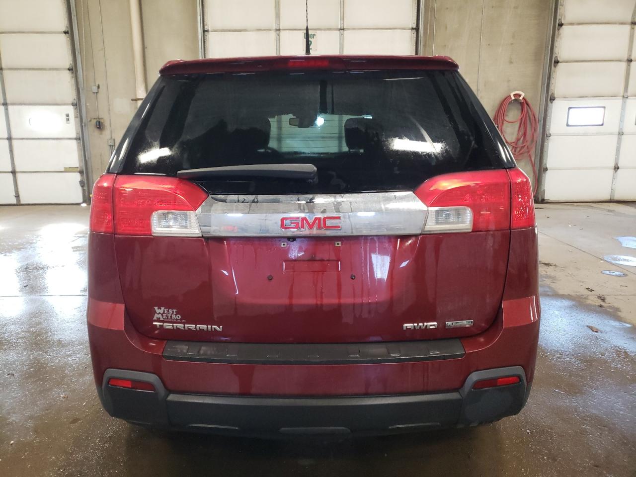 2012 GMC Terrain VIN 2GKFLREK0C6253898 Copart auction photo, side damage thumbnail 6