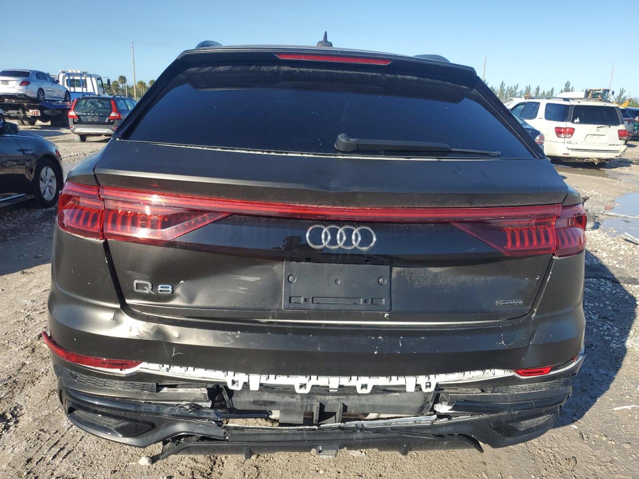2019 Audi Q8 VIN WA1FVAF17KD029714 Copart auction photo, rear end damage thumbnail 6