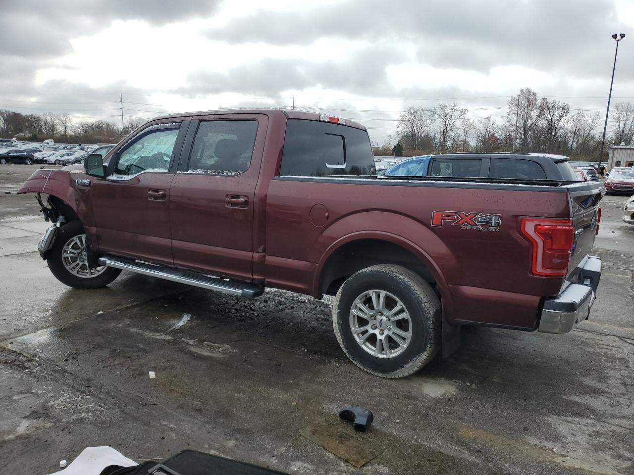 2016 Ford F-150 VIN 1FTFW1EF5GFA21574 Copart auction photo, front end / side damage thumbnail 2